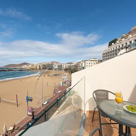 Beachfront Las Canteras - Sea Views Terrace 公寓 大加那利岛拉斯帕尔马斯