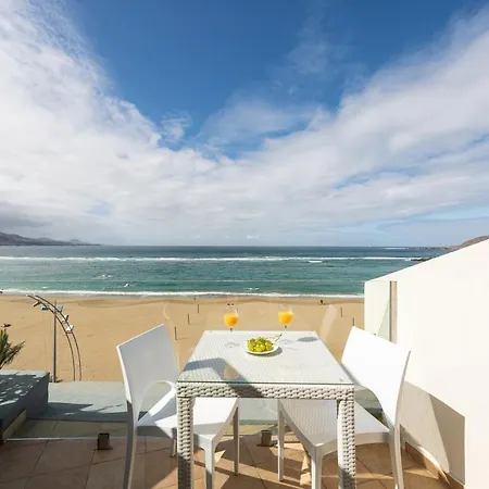 Beachfront Las Canteras - Sea Views Terrace 大加那利岛拉斯帕尔马斯